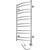 Полотенцесушитель электрический Domoterm Калипсо П12 500х1000 мм ER фото 