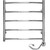 Полотенцесушитель электрический Domoterm Калипсо П5 500х500 мм ER фото 2