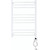 Полотенцесушитель электрический Domoterm Калипсо БЕЛ П10 500х800 мм ER, белый фото 