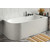 Ванна акриловая Azario Luton 170x80 см R LUT17080 с каркасом фото 6