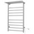 Полотенцесушитель электрический Domoterm Аврора с полкой П10 500х900 мм (возможность скрытого подключения) EK R фото 