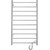 Полотенцесушитель электрический Domoterm Аврора П10 500х900 мм (возможность скрытого подключения) EK R фото 2
