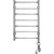 Полотенцесушитель электрический Domoterm Орфей П7 500х700 мм ER фото 2