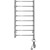 Полотенцесушитель электрический Domoterm Стефано П8 400х800 мм ER фото 