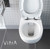 Унитаз подвесной безободковый Vitra Conforma 5810B003-6234 для людей с ограниченными возможностями, с крышкой дюропласт фото 2
