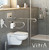 Унитаз подвесной безободковый Vitra Conforma 5810B003-6234 для людей с ограниченными возможностями, с крышкой дюропласт фото 3