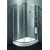 Душевое ограждение Cezares Anima RH-2 120x90 см R, хром/прозрачное фото 
