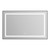 Зеркало BelBagno 108x68 см SPC-KRAFT-1085-685-TCH-WARM-NERO, черный -  Зеркало BelBagno 108x68 см SPC-KRAFT-1085-685-TCH-WARM-NERO, черный фото