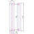 Радиатор Сунержа Эстет-1 90х500 мм (2 секции) 00-0301-5002 универсальное подключение фото 5