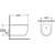 Унитаз подвесной Aquanet Smart W Rimless 276395 с тонкой крышкой микролифт фото 2