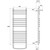 Полотенцесушитель водяной с полкой Point П14 500х1000 мм PN05150SP фото 3