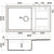 Кухонная мойка Omoikiri Sumi 86-GR 4993564, leningrad grey, Цвет производителя: Leningrad Grey - 2 Кухонная мойка Omoikiri Sumi 86-GR 4993564, leningrad grey, Цвет производителя: Leningrad Grey фото 2