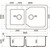 Кухонная мойка Omoikiri Maru 86-2-CH 4993291, шампань, Цвет производителя: шампань - 2 Кухонная мойка Omoikiri Maru 86-2-CH 4993291, шампань, Цвет производителя: шампань фото 2
