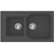 Кухонная мойка Omoikiri Maru 86-2-BL 4993284, чёрный, Цвет производителя: чёрный -  Кухонная мойка Omoikiri Maru 86-2-BL 4993284, чёрный, Цвет производителя: чёрный фото