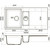 Кухонная мойка Omoikiri Sakaime 100-2-WH 4993895, белый - 2 Кухонная мойка Omoikiri Sakaime 100-2-WH 4993895, белый фото 2