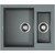 Кухонная мойка Omoikiri Sakaime 60-2-GR 4993554, leningrad grey, Цвет производителя: Leningrad Grey -  Кухонная мойка Omoikiri Sakaime 60-2-GR 4993554, leningrad grey, Цвет производителя: Leningrad Grey фото