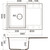 Кухонная мойка Omoikiri Sakaime 68-GR 4993545, leningrad grey, Цвет производителя: Leningrad Grey - 2 Кухонная мойка Omoikiri Sakaime 68-GR 4993545, leningrad grey, Цвет производителя: Leningrad Grey фото 2