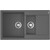 Кухонная мойка Omoikiri Daisen 86-2-BL 4993477, чёрный, Цвет производителя: чёрный -  Кухонная мойка Omoikiri Daisen 86-2-BL 4993477, чёрный, Цвет производителя: чёрный фото