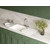 Кухонная мойка Omoikiri Kitagawa 100-WH 4993787, белый, Цвет производителя: белый - 3 Кухонная мойка Omoikiri Kitagawa 100-WH 4993787, белый, Цвет производителя: белый фото 3