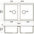 Кухонная мойка Omoikiri Kitagawa 83-2-U-GB 4993811, графит, Цвет производителя: графит - 2 Кухонная мойка Omoikiri Kitagawa 83-2-U-GB 4993811, графит, Цвет производителя: графит фото 2