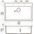 Кухонная мойка Omoikiri Tedori 79-DC 4993952, тёмный шоколад, Цвет производителя: тёмный шоколад - 2 Кухонная мойка Omoikiri Tedori 79-DC 4993952, тёмный шоколад, Цвет производителя: тёмный шоколад фото 2
