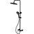 Душевая стойка Gappo G2403-6, черный/хром -  Душевая стойка Gappo G2403-6, черный/хром фото