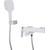 Смеситель для ванны с душевым гарнитуром Gappo Futura G3217-8, белый/хром фото 