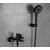 Смеситель для ванны с душевым гарнитуром Gappo G3203-6, черный/хром фото 2