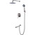 Душевая система для ванны Gappo G7199-30, сатин -  Душевая система для ванны Gappo G7199-30, сатин фото