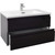 Тумба подвесная с раковиной Jacob Delafon Madeleine 80 см EB2053-J53, чёрный матовый фото 3