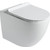 Унитаз подвесной безободковый SantiLine SL-5002MW с крышкой микролифт, белый матовый -  Унитаз подвесной безободковый SantiLine SL-5002MW с крышкой микролифт, белый матовый фото