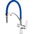 Смеситель для кухни Lemark Comfort LM3074C-Blue, хром/синий фото 