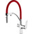 Смеситель для кухни Lemark Comfort LM3074C-Red, хром/красный фото 