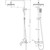 Душевая стойка Lemark Ursus LM7260BL, черный - 4 Душевая стойка Lemark Ursus LM7260BL, черный фото 4