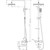 Душевая стойка Lemark Ursus LM7262BL, черный - 4 Душевая стойка Lemark Ursus LM7262BL, черный фото 4