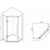 Душевое ограждение Abber Ewiges Wasser 90х90 см AG05090, хром/прозрачное фото 8