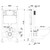 Инсталляция Aquatek Standart 50 INS-0000012 с подвесным унитазом Ideal Standard Eurovit Rimless K881201 фото 12