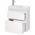 Тумба универсальная с раковиной Dreja Slim 65 см 99.0401, белый глянцевый - 8 Тумба универсальная с раковиной Dreja Slim 65 см 99.0401, белый глянцевый фото 8
