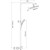 Душевая стойка с термостатом Gappo G2403-48, белый/хром фото 10