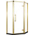 Душевое ограждение Azario Ontario AZ-NBB3231 100х100 см (стекло 8 мм) золото/прозрачное - 2 Душевое ограждение Azario Ontario AZ-NBB3231 100х100 см (стекло 8 мм) золото/прозрачное фото 2