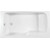 Ванна акриловая Jacob Delafon Bain Douche Malice 160х85 см L E6D066L-00 с ножками -  Ванна акриловая Jacob Delafon Bain Douche Malice 160х85 см L E6D066L-00 с ножками фото