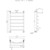 Полотенцесушитель водяной Тругор Идеал НК1 с полкой П6 500x800 мм 00-00021867 - 7 Полотенцесушитель водяной Тругор Идеал НК1 с полкой П6 500x800 мм 00-00021867 фото 7