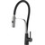 Смеситель для кухни WasserKraft A8417, черный/нержавеющая сталь фото 