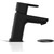 Смеситель для раковины Ravak 10° Free black -TD F 011.20 X070147, чёрный матовый фото 2