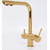 Смеситель для кухни WasserKraft A8377, золото глянцевое фото 4