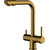 Смеситель для кухни WasserKraft A8387, золото матовое фото 