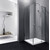 Душевое ограждение Cezares Verona A-1 100х100 см R, хром/матовое фото 