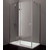 Душевое ограждение Cezares Verona AH-1 120х100 см L, хром/матовое фото 