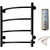 Полотенцесушитель электрический Тругор Пэк сп 5 ВГП П4 400х600 мм, чёрный (возможность скрытого подключения) 00-00043642 фото 