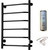 Полотенцесушитель электрический Тругор Пэк сп 6 ВГП П6 400х800 мм, чёрный (возможность скрытого подключения) 00-00043645 фото 